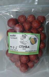 Бойлы пылящие Слива 20 мм 250 г.JPG