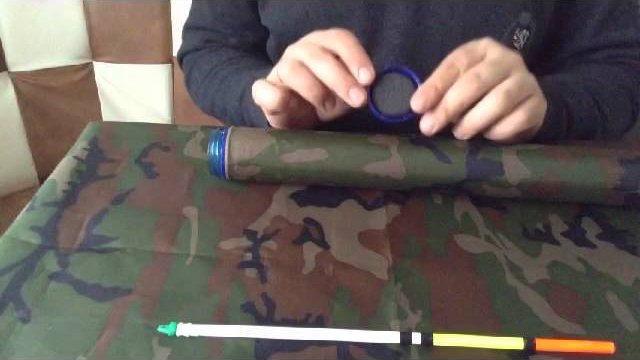 Тубус для хранения поплавков своими руками
