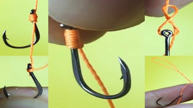 ТОП 5 ЛЁГКИХ УЗЛОВ ДЛЯ КРЮЧКА. КАК ПРИВЯЗАТЬ КРЮЧОК | New Fishing Method