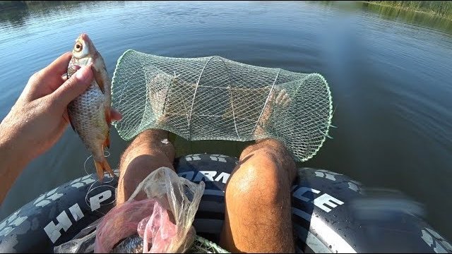 Ловля раков на раколовки | catch crayfish