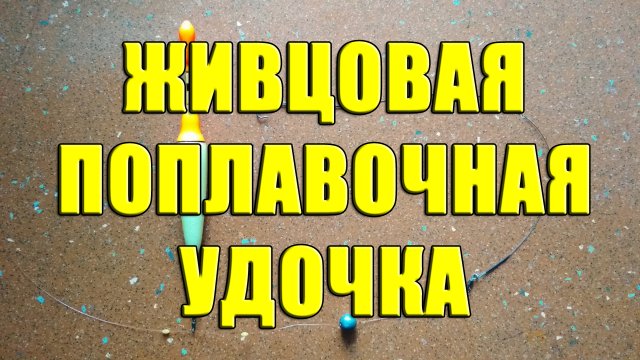 Живцовая поплавочная удочка. Монтаж поплавочной снасти для ловли на живца