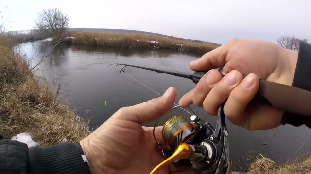 Спиннинг в феврале! Клёв щуки до нереста!