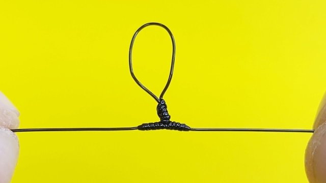 Используй этот крутой лайфхак и твои крючки никогда не запутаются. Рыболовный узел коромысло. 4k