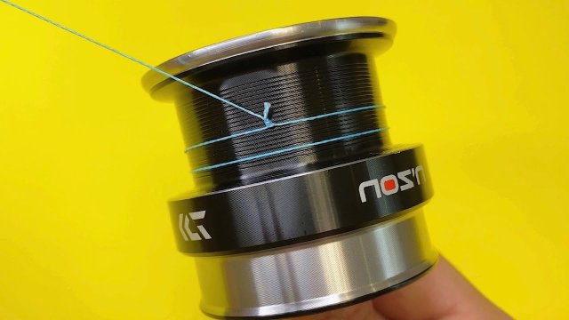 Узел который никогда не подведет. Лучший способ как привязать леску к катушке. рыбалка 2024. 4k