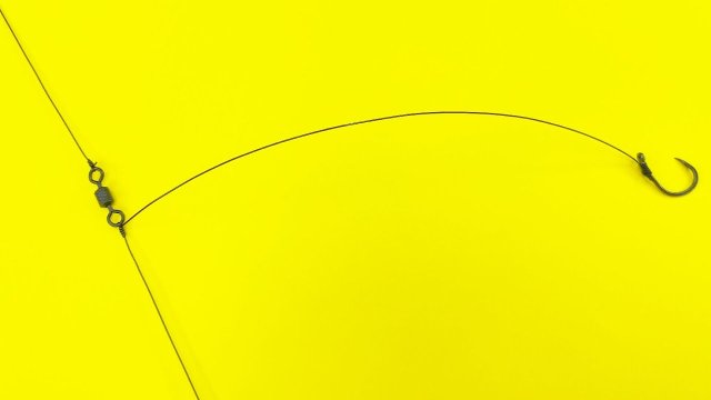 Как привязать поводок к основной леске, который никогда не запутается!