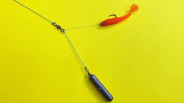 Отводной поводок на спиннинг! Правильный монтаж на пассивного окуня!