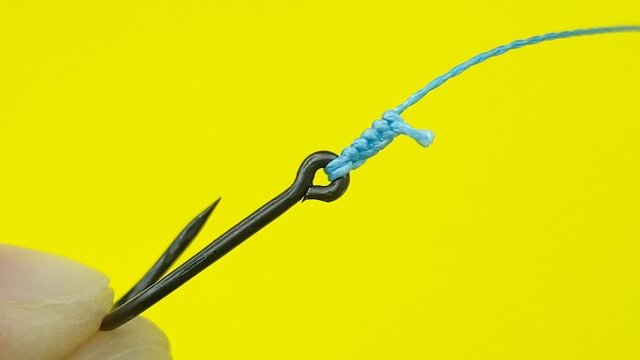 Как привязать крючок к плетёнке правильно | anchor fishing knot!