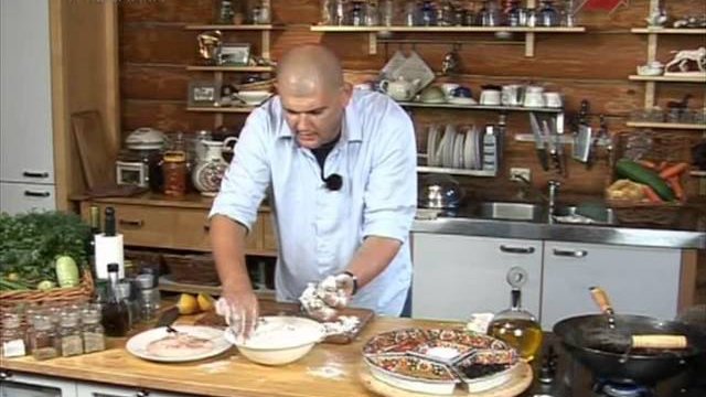 Лещ с овощами
