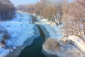 2016г. январь. г.Харьков, р.Лопань, р-н з-да им. Шевченко