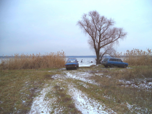 25.01.20г. Украина, Харьковская обл., Волчанский р-н, п.Ст.Салтов, Печенежское вдхр.