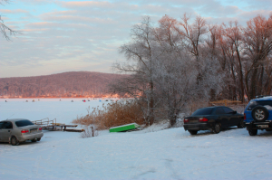 25 января 2013г. Яхтклуб. Печенежское вдхр. п.Ст.Салтов, Волчанский р-н, Харьковская обл.